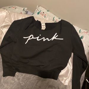 nwt pink crewneck